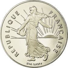 Coin, France, Semeuse, Franc, 1993, Paris, Proof, MS(65-70), Nickel, KM:925.2