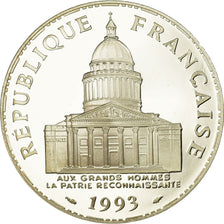 Coin, France, Panthéon, 100 Francs, 1993, Paris, Proof, MS(65-70), Silver