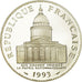Coin, France, Panthéon, 100 Francs, 1993, Paris, Proof, MS(65-70), Silver