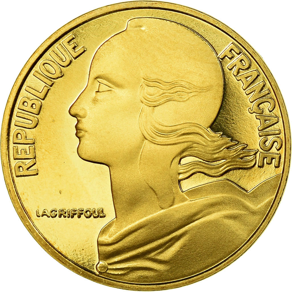 Coin, France, Marianne, 10 Centimes, 1992, Paris, Proof, MS(65-70)
