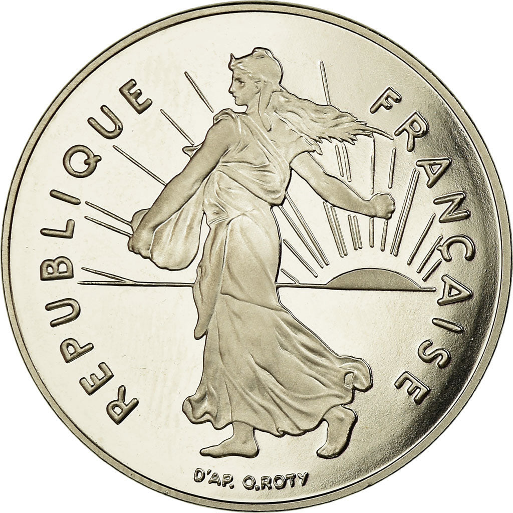 Coin, France, Semeuse, 5 Francs, 1992, Paris, Proof, MS(65-70), Nickel Clad