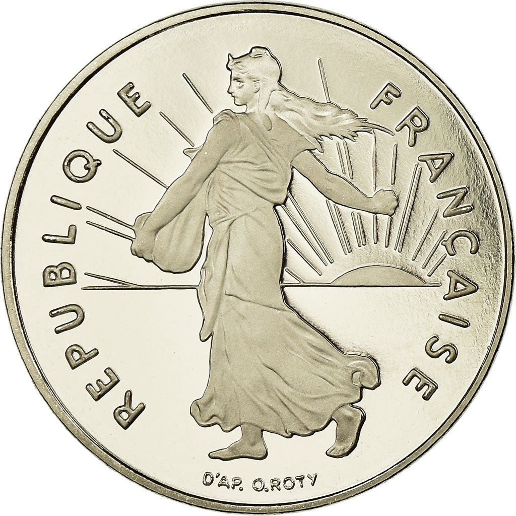 Coin, France, Semeuse, Franc, 1994, Paris, Proof, MS(65-70), Nickel, KM:925.2