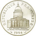 Coin, France, Panthéon, 100 Francs, 1994, Paris, Proof, MS(65-70), Silver