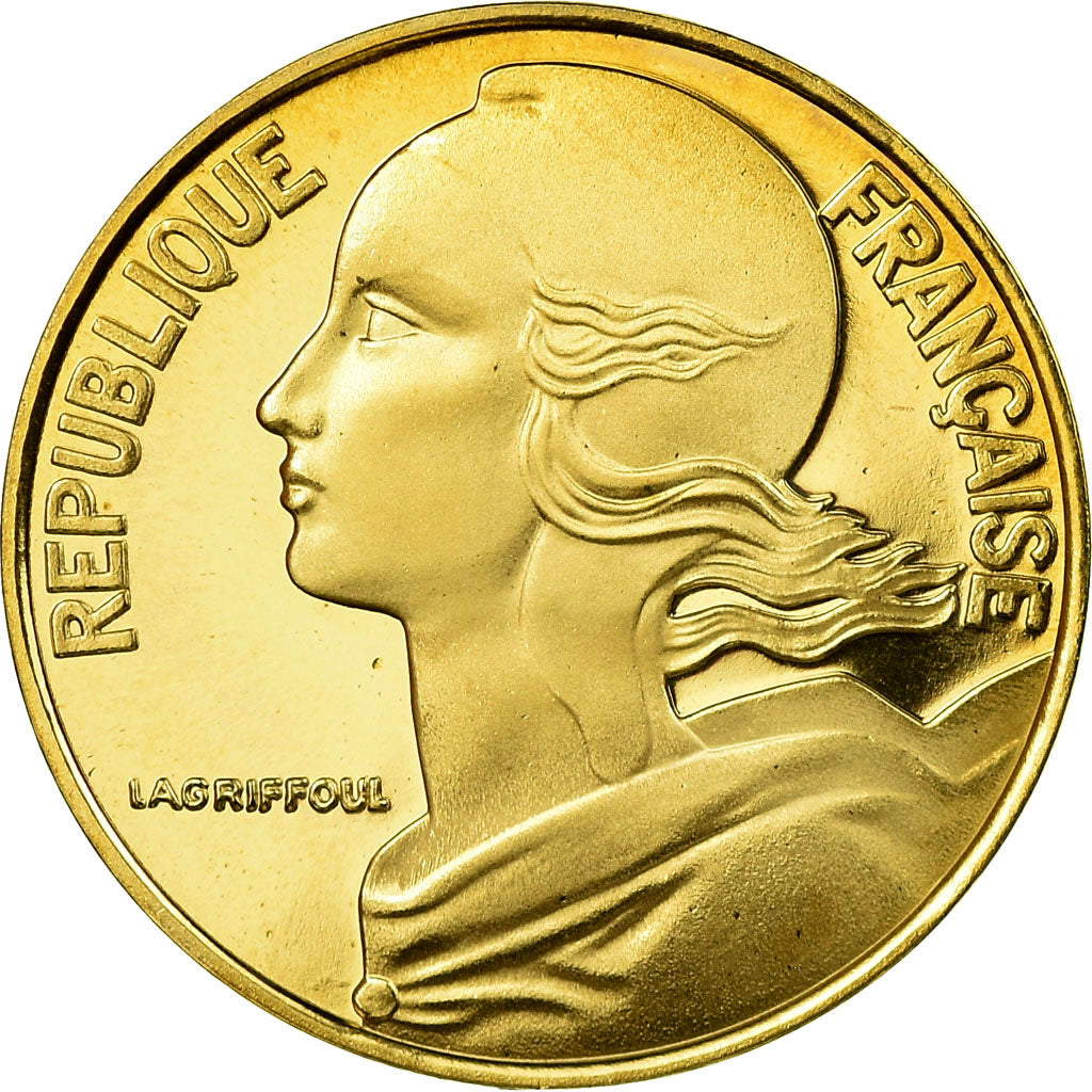 Munten, Frankrijk, Marianne, 20 Centimes, 1999, Paris, Proof, FDC