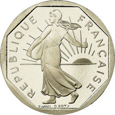 Coin, France, Semeuse, 2 Francs, 1999, Paris, Proof, MS(65-70), Nickel