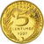 Moneta, Francja, Marianne, 5 Centimes, 1997, Paris, Proof, MS(65-70)