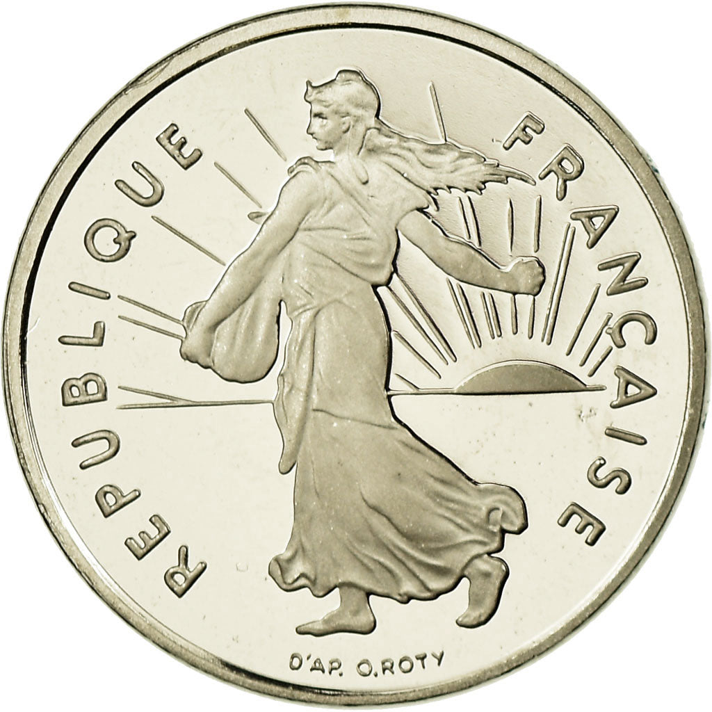 Coin, France, Semeuse, 1/2 Franc, 1997, Paris, Proof, MS(65-70), Nickel