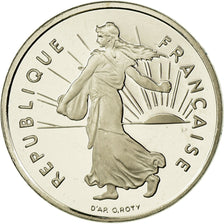 Coin, France, Semeuse, 1/2 Franc, 1997, Paris, Proof, MS(65-70), Nickel