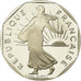 Coin, France, Semeuse, 2 Francs, 1991, Paris, Proof, MS(65-70), Nickel