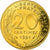Münze, Frankreich, Marianne, 20 Centimes, 1991, Paris, Proof, STGL