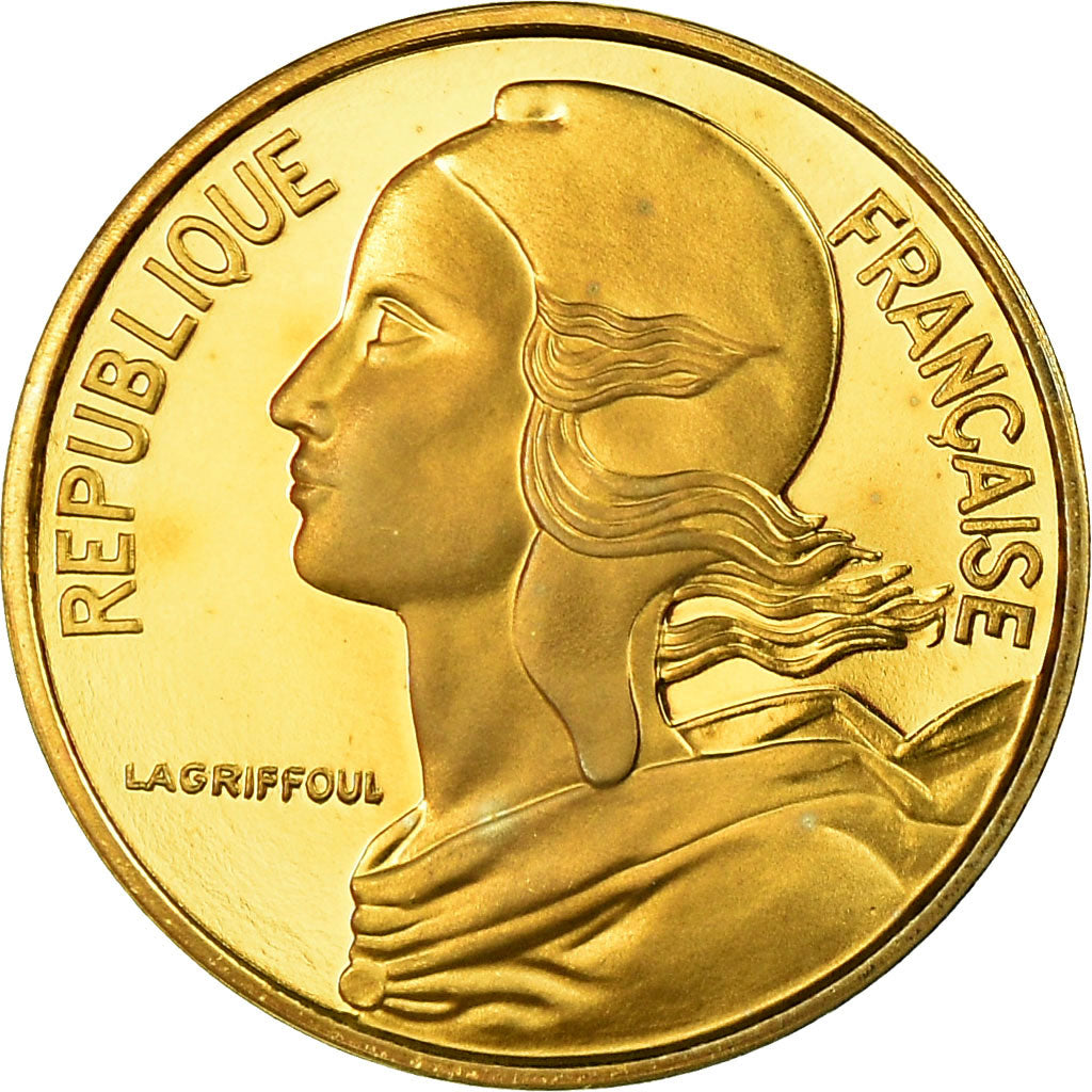 Monnaie, France, Marianne, 5 Centimes, 1994, Paris, Proof, FDC, Aluminum-Bronze