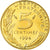 Moneda, Francia, Marianne, 5 Centimes, 1994, Paris, Proof, FDC, Aluminio -