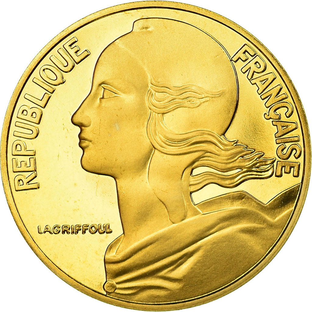 Coin, France, Marianne, 20 Centimes, 1993, Paris, Proof, MS(65-70)