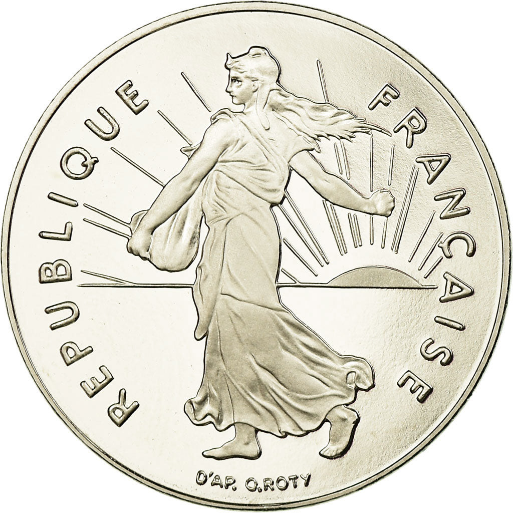 Moneta, Francia, Semeuse, Franc, 1993, Paris, Proof, FDC, Nichel, KM:925.2
