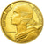 Moneda, Francia, Marianne, 5 Centimes, 2000, Paris, Proof, FDC, Aluminio -