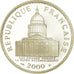 Coin, France, Panthéon, 100 Francs, 2000, Paris, Proof, MS(65-70), Silver