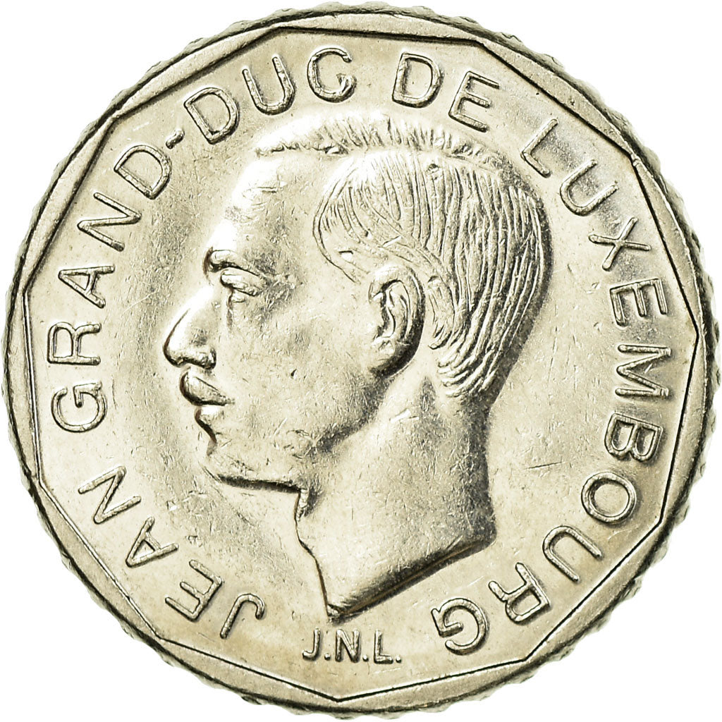 Moneda, Luxemburgo, Jean, 50 Francs, 1988, MBC, Níquel, KM:62