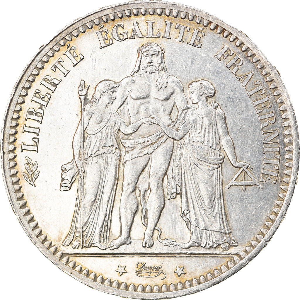 Coin, France, Hercule, 5 Francs, 1873, Paris, MS(60-62), Silver, KM:820.1