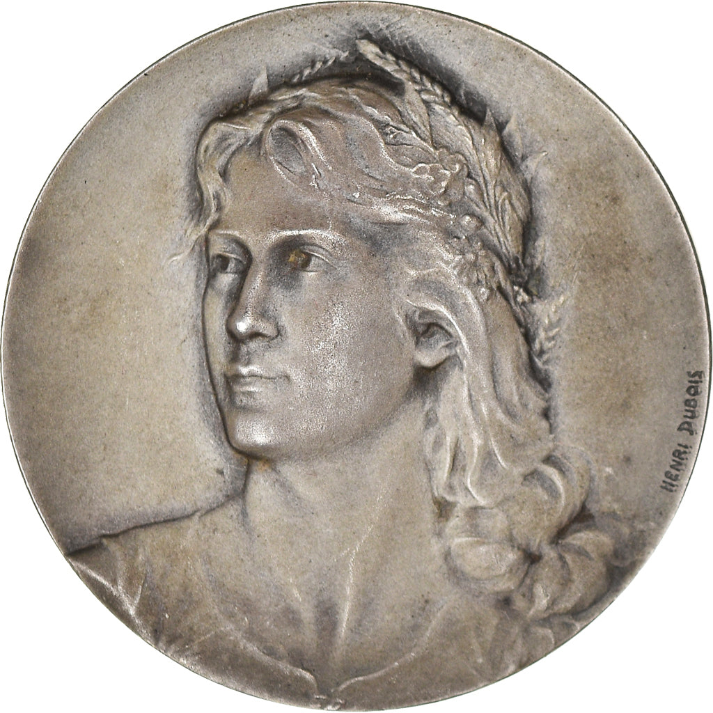 Francia, medaglia, Association E.A Ondes, à Dumas, Agriculture, 1919, Henri