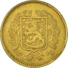 Coin, Finland, 10 Markkaa, 1929, EF(40-45), Aluminum-Bronze, KM:32a