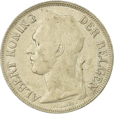 Moeda, Congo Belga, Franc, 1922, EF(40-45), Cobre-níquel, KM:21