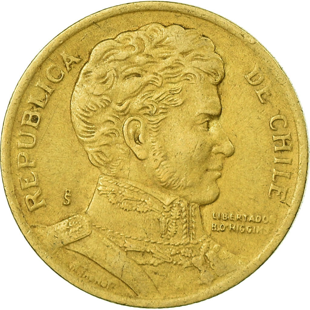 Münze, Chile, 10 Pesos, 1994, Santiago, SS, Aluminum-Bronze, KM:228.2