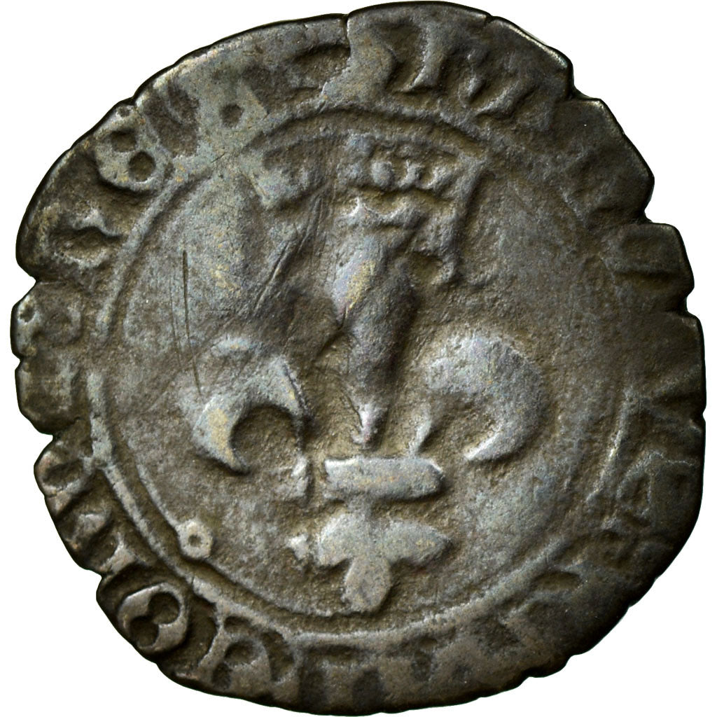 Coin, France, Double Tournois, Dijon, VF(20-25), Billon, Duplessy:607