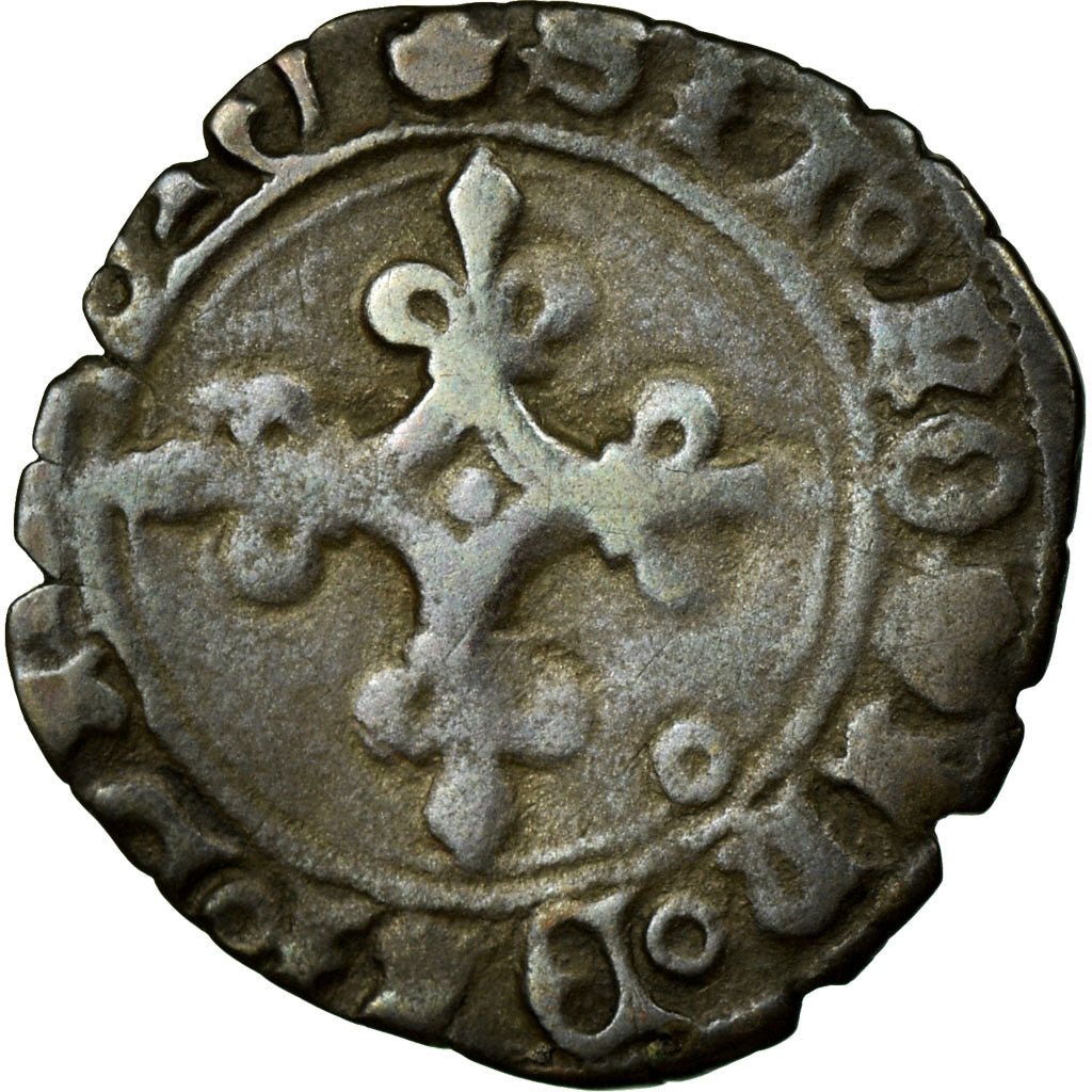 Coin, France, Double Tournois, Dijon, VF(20-25), Billon, Duplessy:607