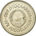 Moneta, Iugoslavia, 5 Dinara, 1990, BB, Rame-nichel-zinco, KM:144