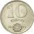 Munten, Hongarije, 10 Forint, 1977, ZF, Nickel, KM:595
