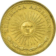 Coin, Argentina, Peso, 1976, EF(40-45), Aluminum-Bronze, KM:69