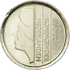 Coin, Netherlands, Beatrix, 10 Cents, 1982, EF(40-45), Nickel, KM:203