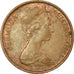 Coin, Bahamas, Elizabeth II, Cent, 1980, Franklin Mint, EF(40-45), Brass, KM:59