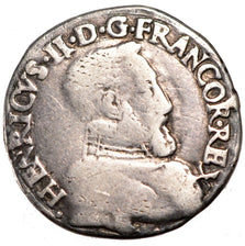 FRANCE, Teston, 1561, Limoges, VF(20-25), Silver, Duplessy #1052, 9.06