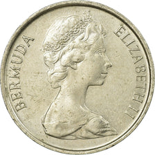 Coin, Bermuda, Elizabeth II, 5 Cents, 1981, EF(40-45), Copper-nickel, KM:16