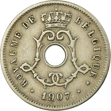 Coin, Belgium, 5 Centimes, 1907, EF(40-45), Copper-nickel, KM:54