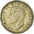 Moneta, Gran Bretagna, George VI, 6 Pence, 1943, BB, Argento, KM:852