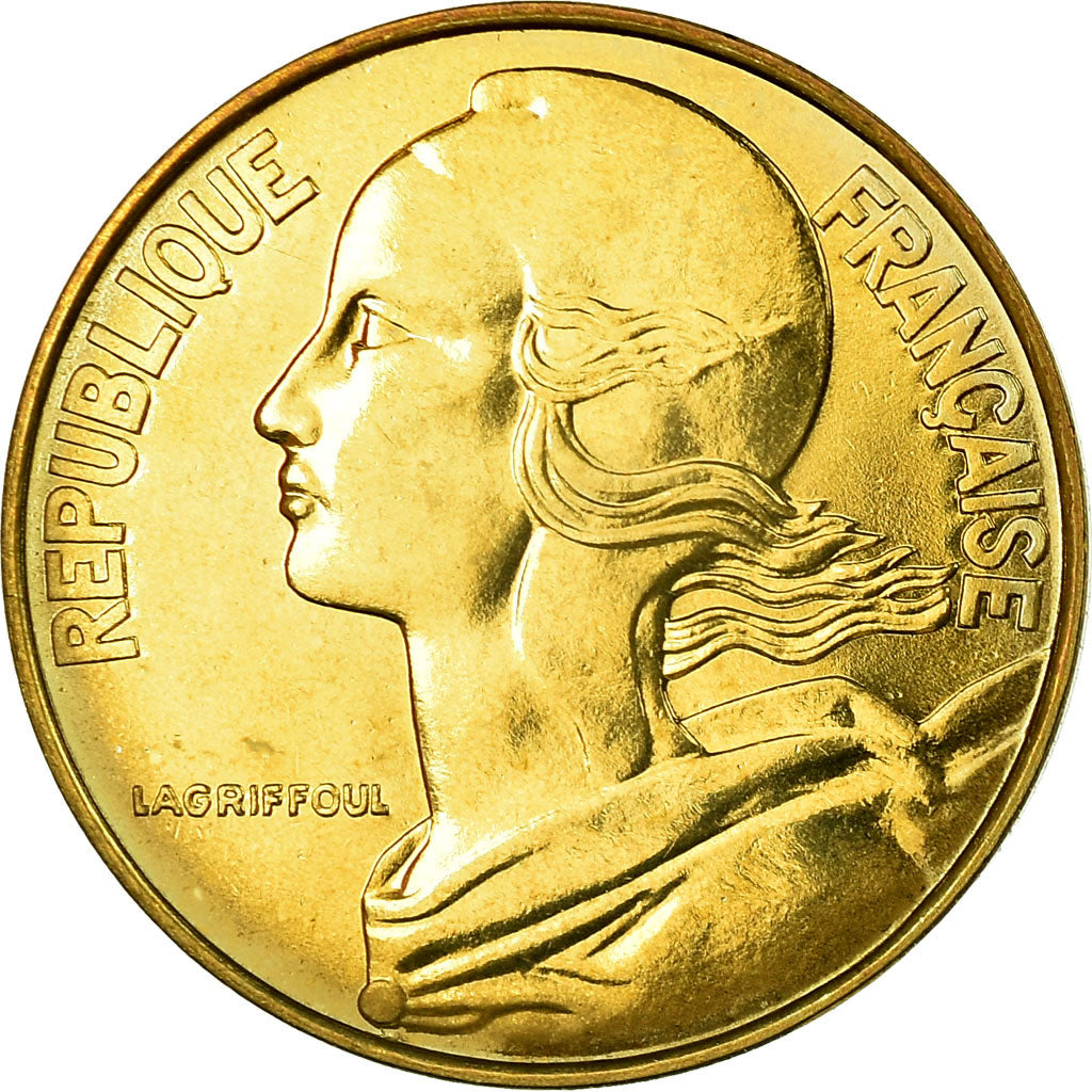 Münze, Frankreich, Marianne, 20 Centimes, 1989, Paris, STGL, Aluminum-Bronze