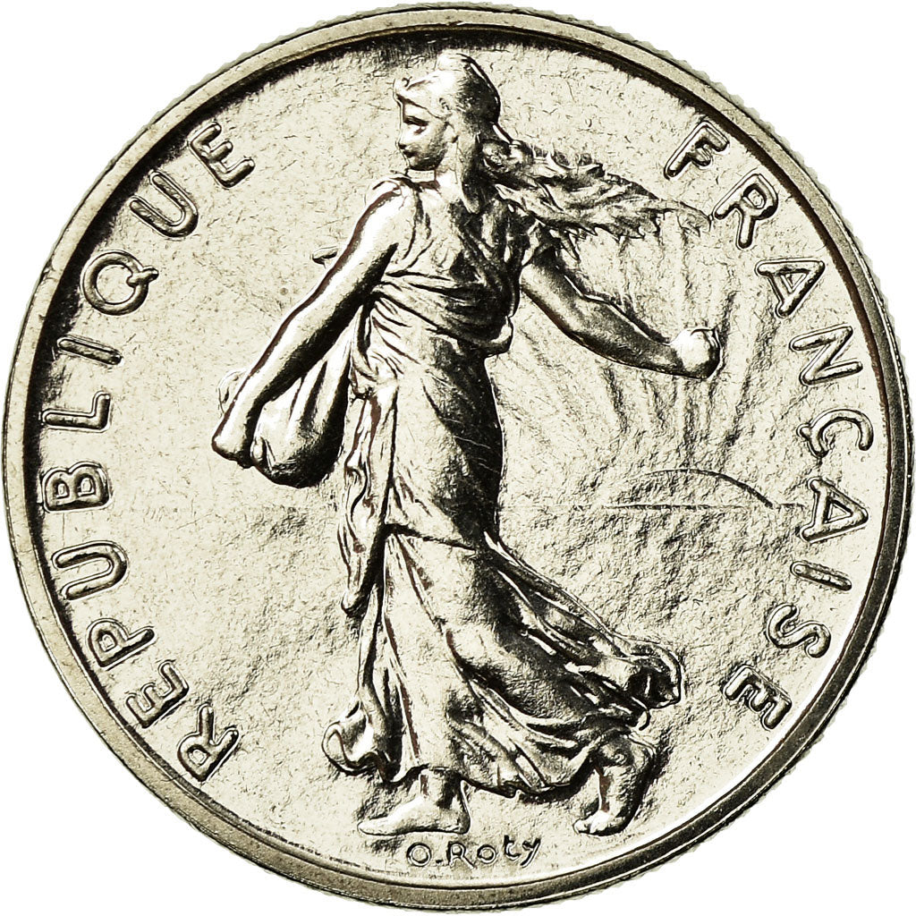Monnaie, France, Semeuse, 1/2 Franc, 1989, Paris, FDC, Nickel, Gadoury:429