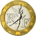 Coin, France, Génie, 10 Francs, 1989, Paris, MS(65-70), Bi-Metallic, KM:964.1