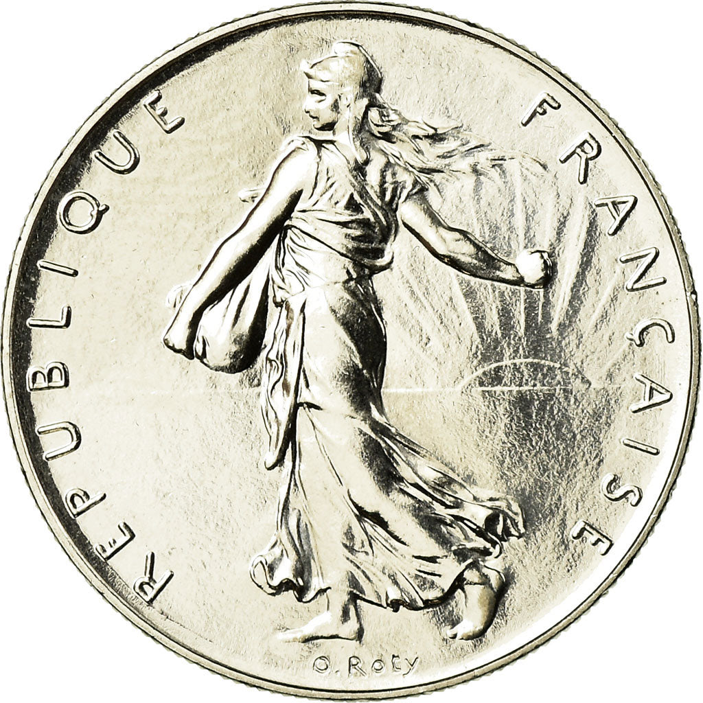 Coin, France, Semeuse, Franc, 1988, Paris, MS(65-70), Nickel, KM:925.1