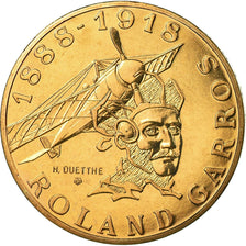 Coin, France, Roland Garros, 10 Francs, 1988, Paris, MS(65-70), Aluminum-Bronze