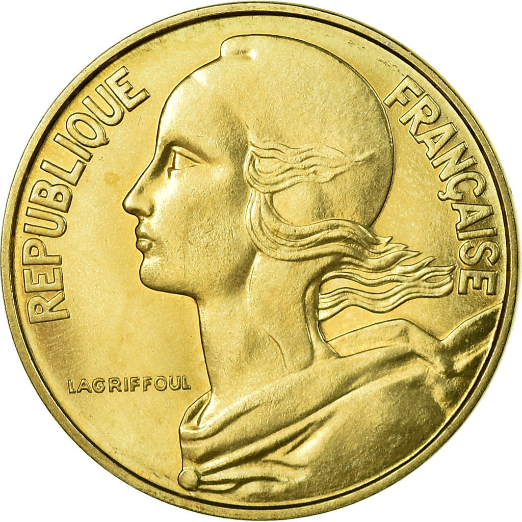 Münze, Frankreich, Marianne, 20 Centimes, 1973, Paris, STGL, Aluminum-Bronze