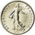 Coin, France, Semeuse, 1/2 Franc, 1973, Paris, MS(65-70), Nickel, KM:931.1