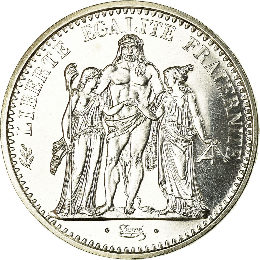Coin, France, Hercule, 10 Francs, 1973, Paris, MS(65-70), Silver, KM:932