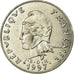 Coin, French Polynesia, 20 Francs, 1997, Paris, EF(40-45), Nickel, KM:9
