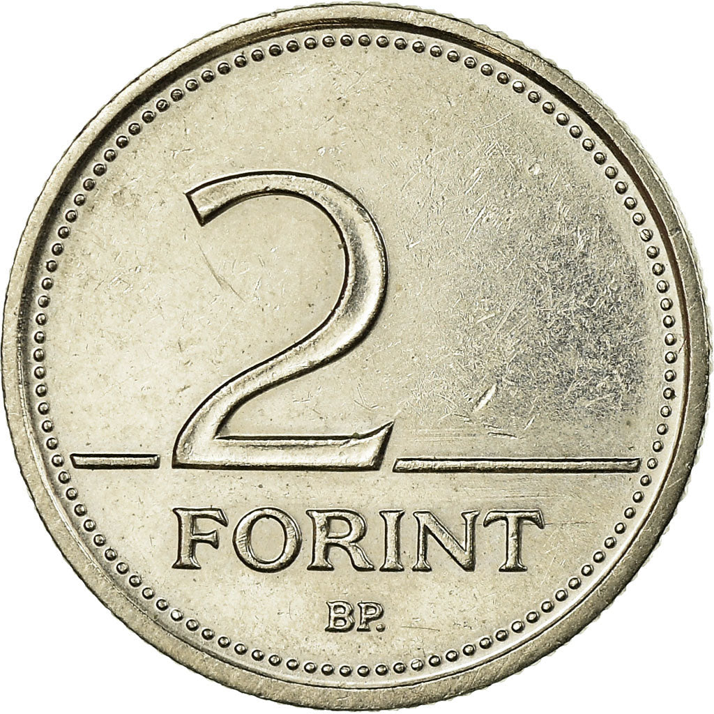 Munten, Hongarije, 2 Forint, 2003, ZF, Copper-nickel, KM:693
