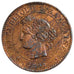FRANCE, Cérès, Centime, 1891, Paris, KM #826.1, AU(55-58), Bronze, 0.94