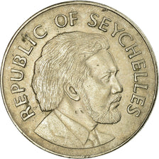 Coin, Seychelles, Rupee, 1976, British Royal Mint, EF(40-45), Copper-nickel