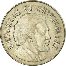 Coin, Seychelles, Rupee, 1976, British Royal Mint, EF(40-45), Copper-nickel